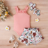 Baby Girl Summer Outfit – Sött & luftigt – Klädset för bebisar