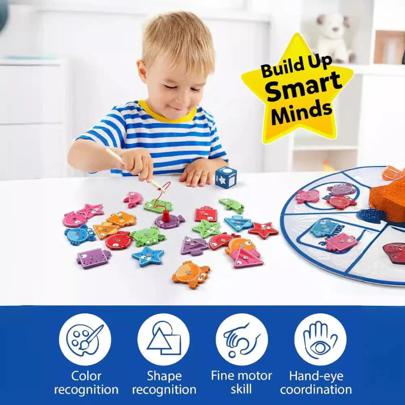 SmartFish – Roligt & pedagogiskt – Fiskmagnet-lekset