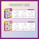 DIY Crystal Keychain Kit – Kreativt & lekfullt – Pysselkit för nyckelringar