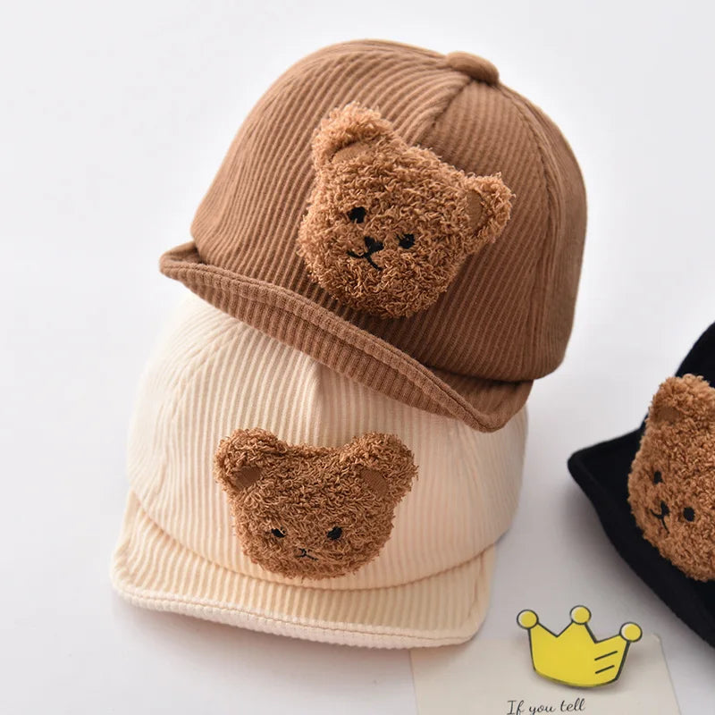 Mini Fashion - Cool & Söt - Corduroy Barnkeps Beertje