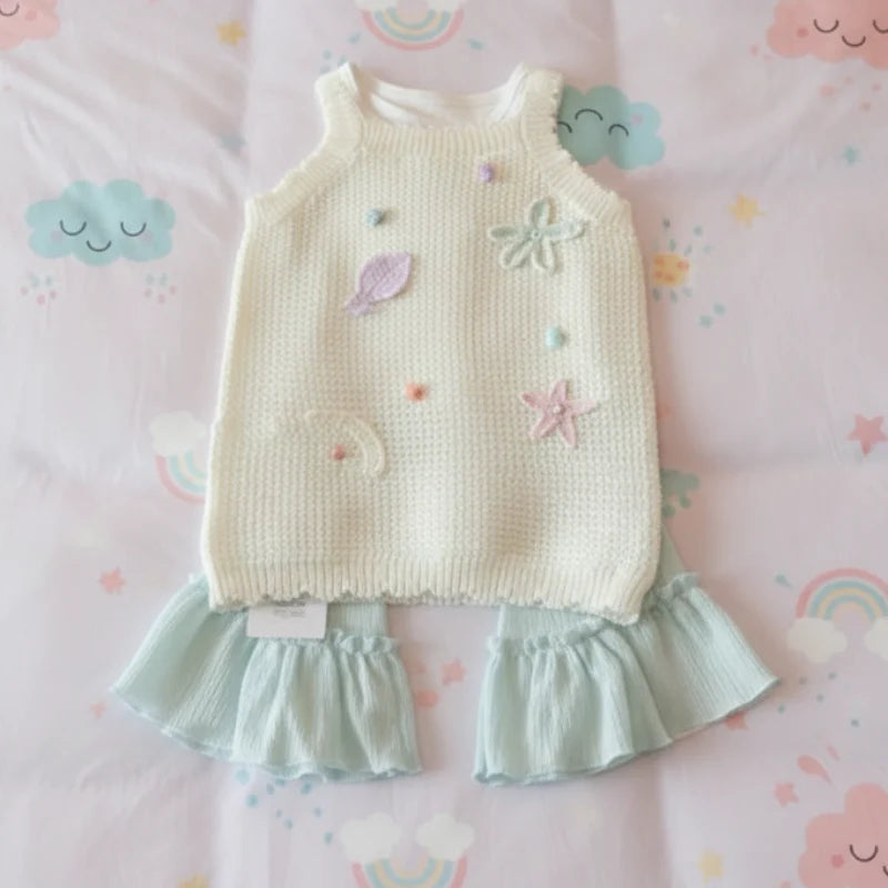 Girls Summer Outfit – Trendigt och bekvämt – Sommarklädeset för barn