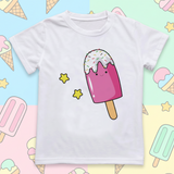 Boys & Girls Summer Tee – Bekvämt och lekfullt – T-shirt för barn med roligt tryck
