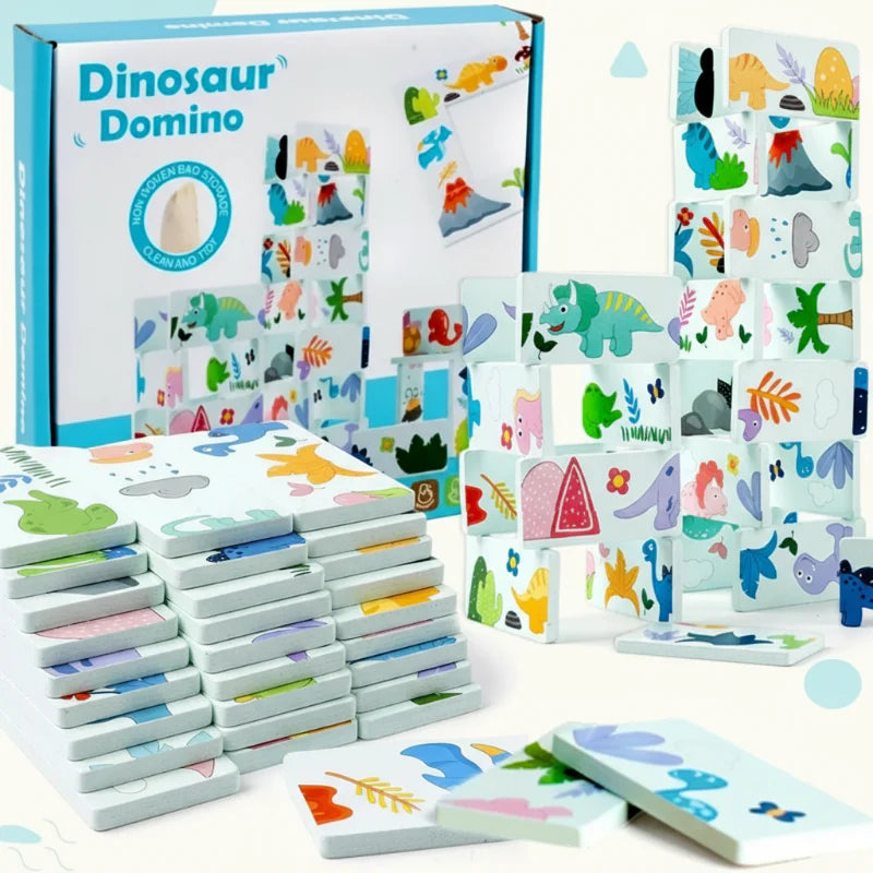 DinoDomino – Det roligaste sällskapsspelet! – Dino Domino
