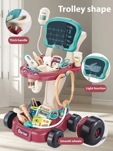 Mini Medic - Försiktig och smart - Doktorns vagn Leksaksset