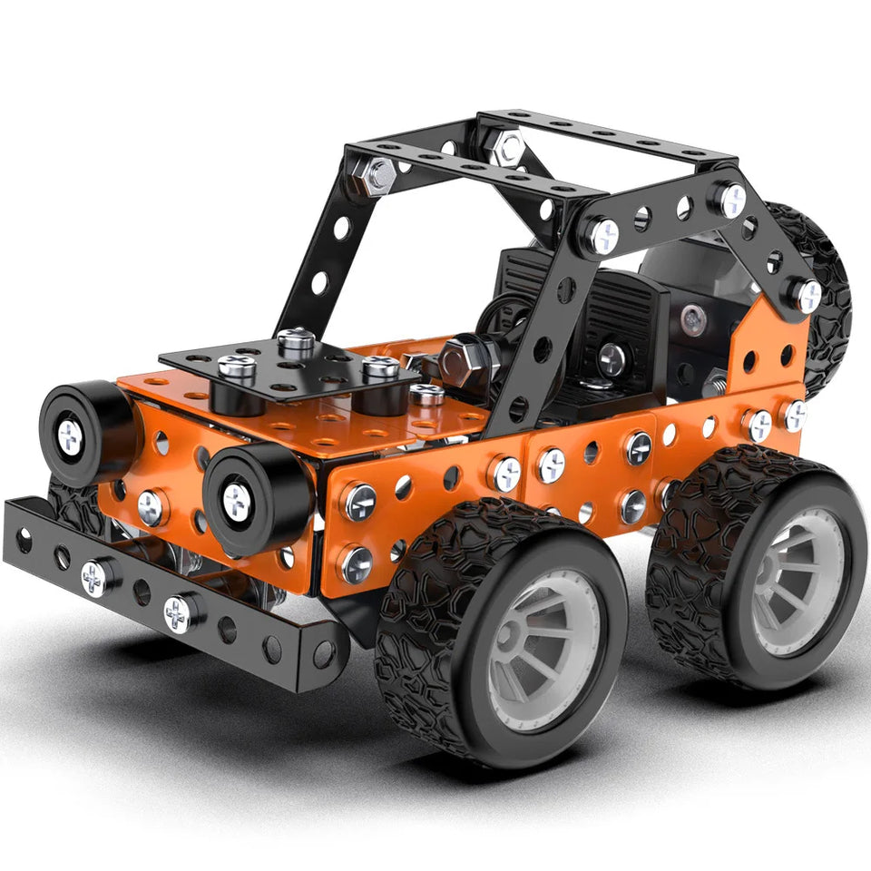 MetalBuild – Tufft & pedagogiskt – Konstruktionsfordonsset