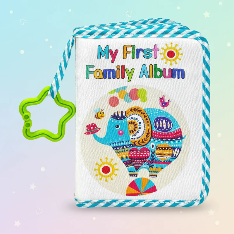 Baby Photo Album – Mjuk & Minnen – Fotobok i tyg