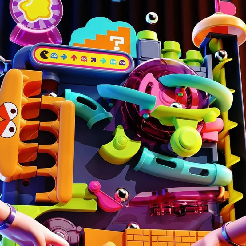 SmartTrack – Kreativt och lärorikt – Äventyrlig bana med bollar