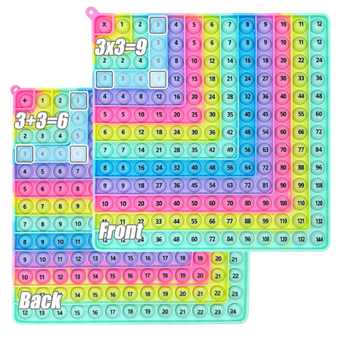 Multicolor Fidget Board™ - Förbättra dina mattekunskaper - Fidget-bräda för matematik
