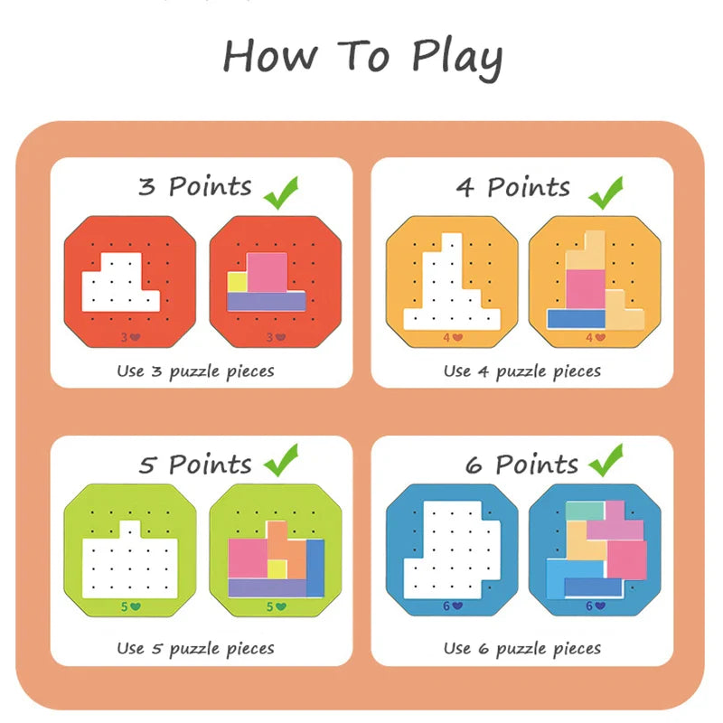 Logic Blocks™ – Färg & Kreativitet – Geometriska pussel