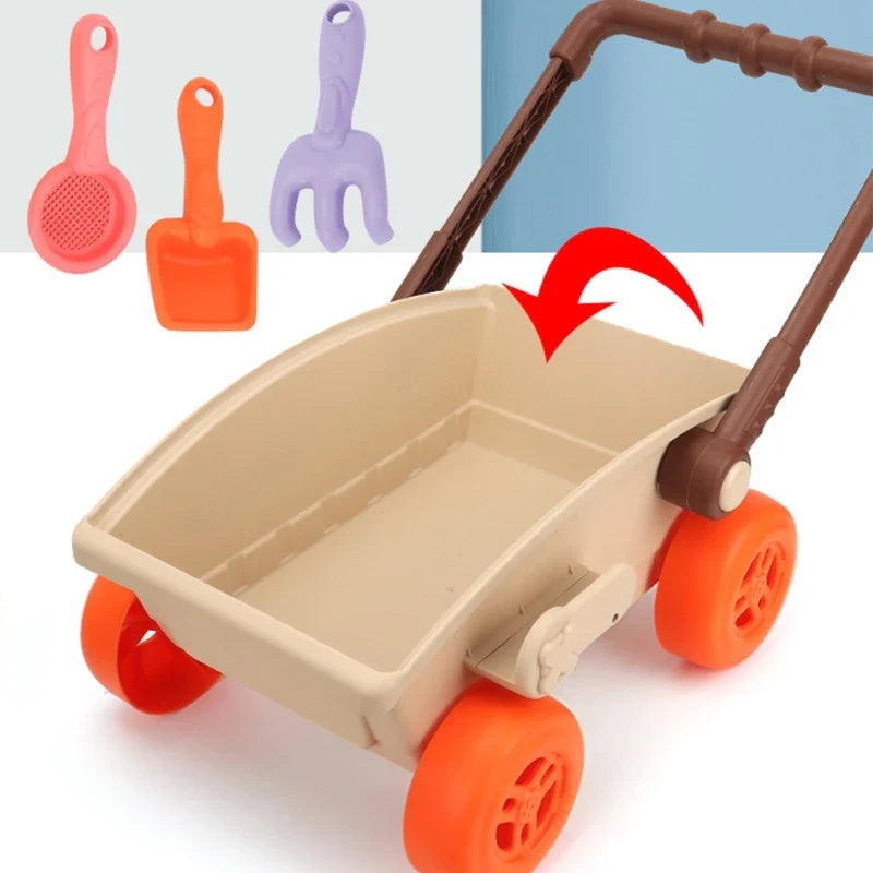 Beach Cart Set™ – Sommaraktiviteter i sand – Strandspel Set
