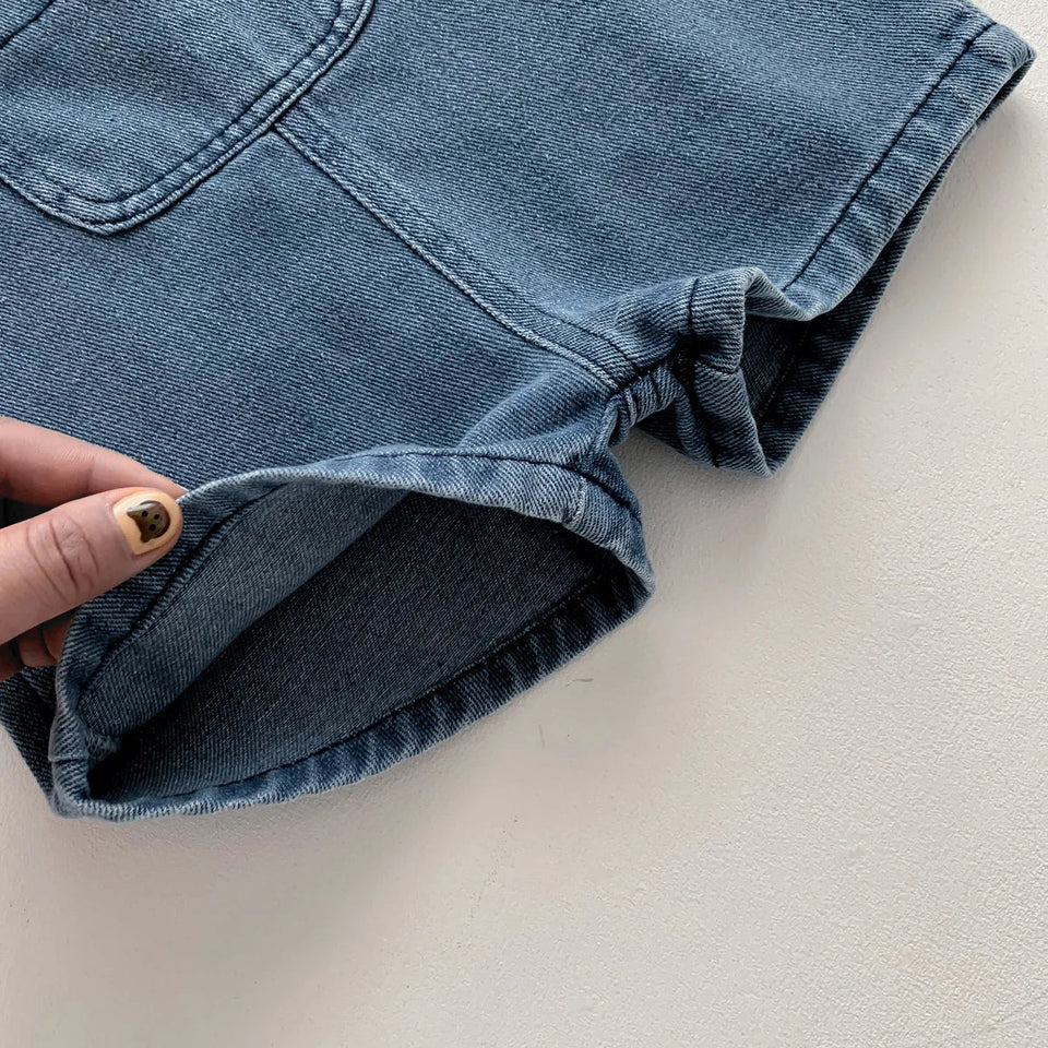 Mini Fashion™ - Plagg för pojkar - Klädset i denim