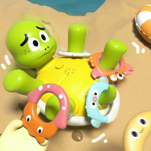 Water Turtle™ – Spetterpret i dåligt skick - Schildpad Fontein