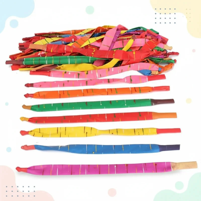 FlyFest – Aktivt & Trevligt – Färgade festballonger (100 stycken)