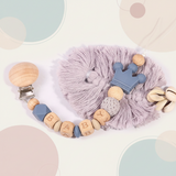 Personalized Pacifier Chain – Säker & stilfull – Personlig nappkedja