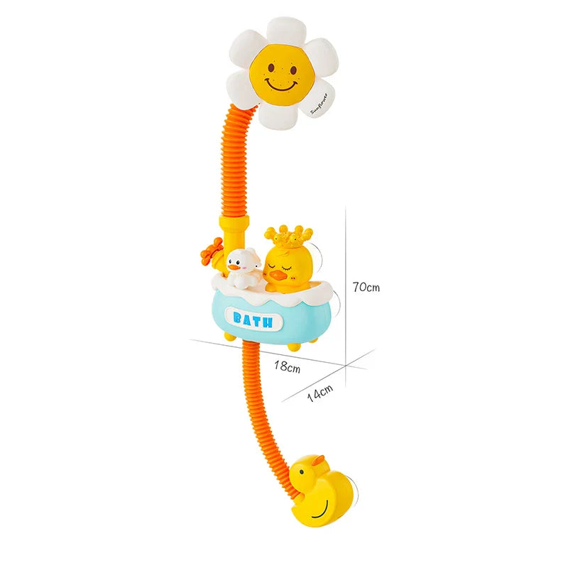 Sunflower Shower™ – Svängbara fontäner - Barndusch