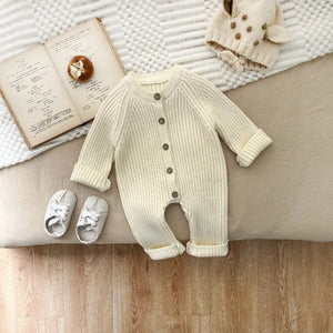 CozyCotton – Bekväm & snygg - Stickad Romper