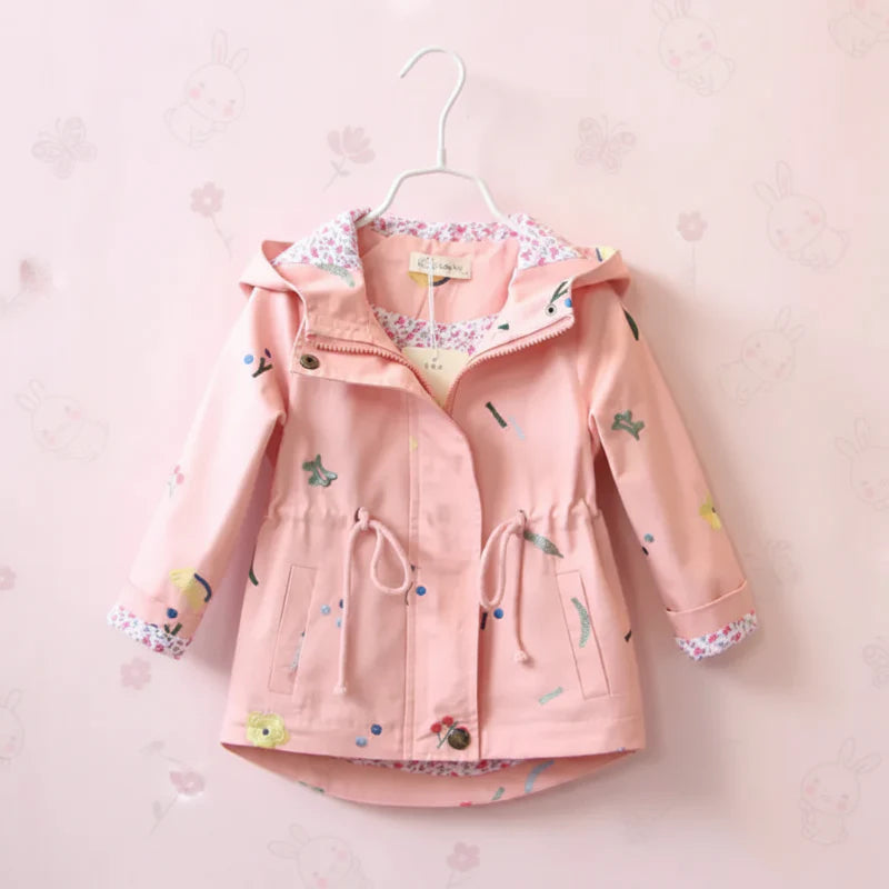 Girls Windbreaker Jacket – Lätt och elegant – barnjacka
