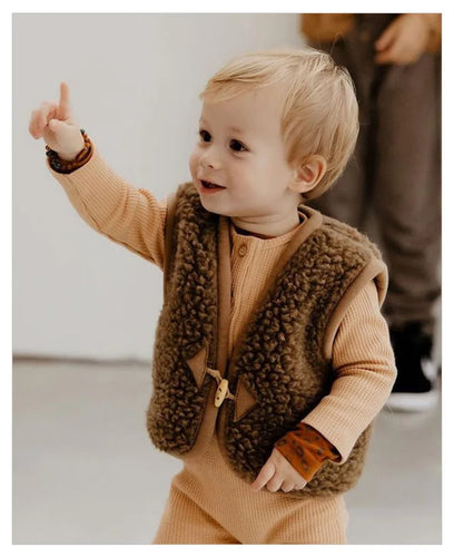 Mini Fashion™ - Varmt tyg - Väst