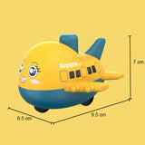 Cartoon Plane Toy™ - Press & Play - Leksaksplan