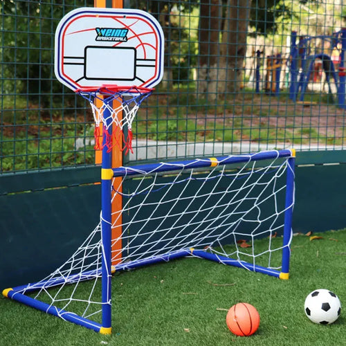 Kids Ball Games - Dubbel spelglädje – fotbolls- och basketbollsset