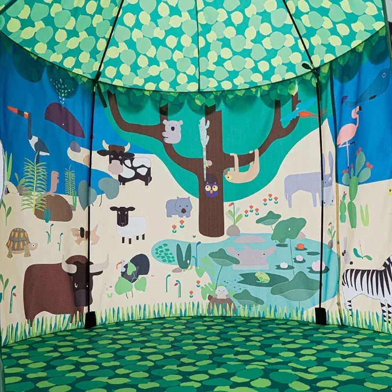 Dream Castle – Magisk & hopfällbar - Lekstält för barn