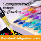 ColorCraft – Kreativt & hållbart – Akrylmarkörer med penselspets