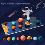Wooden Solar System – Lärorikt & upptäckande – Planetlekset