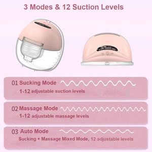 MammaEase – Tyst & säker - handsfree-bröstpump