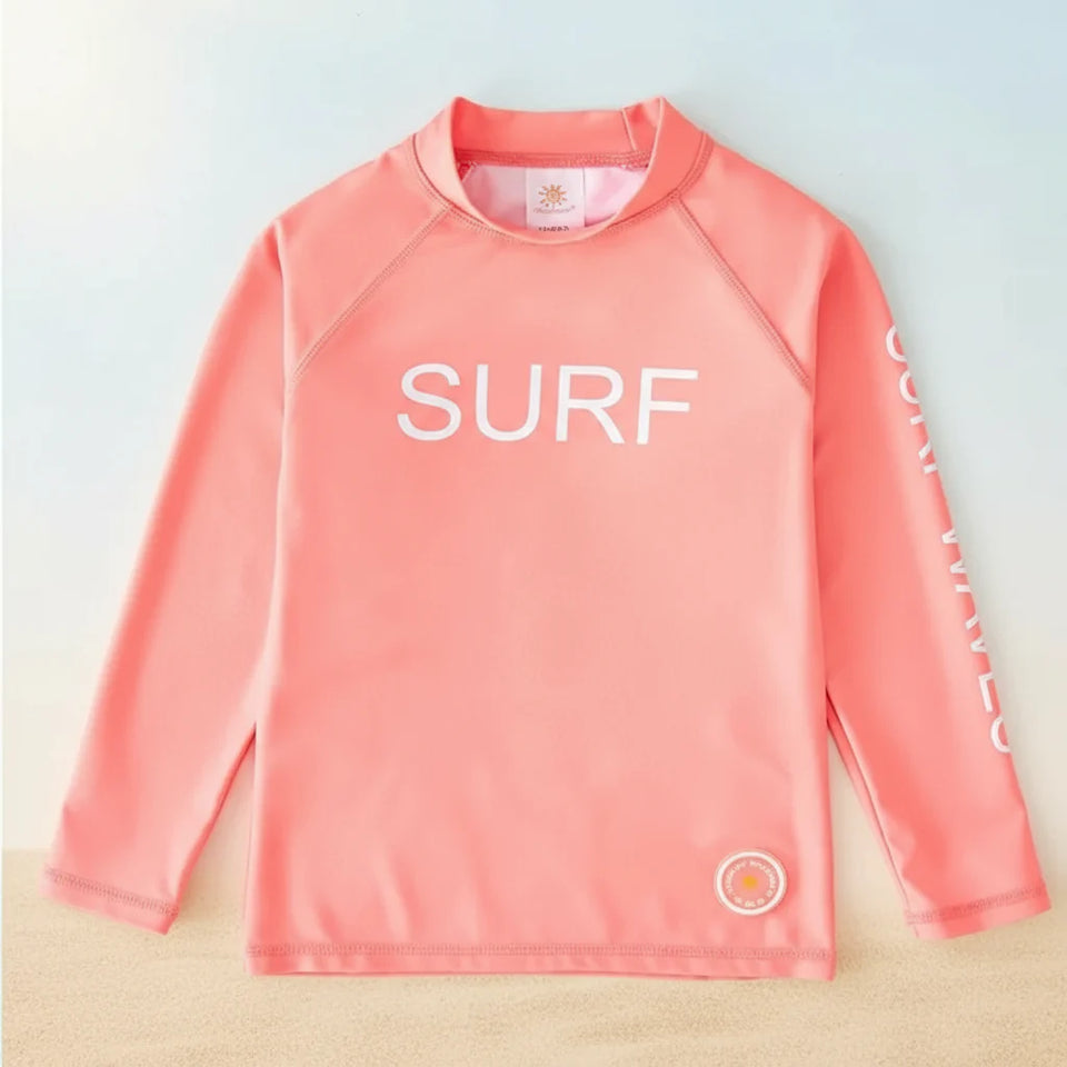 SunShield – Skyddande och smidig – barnsurfskjorta med långa ärmar och UPF 50+