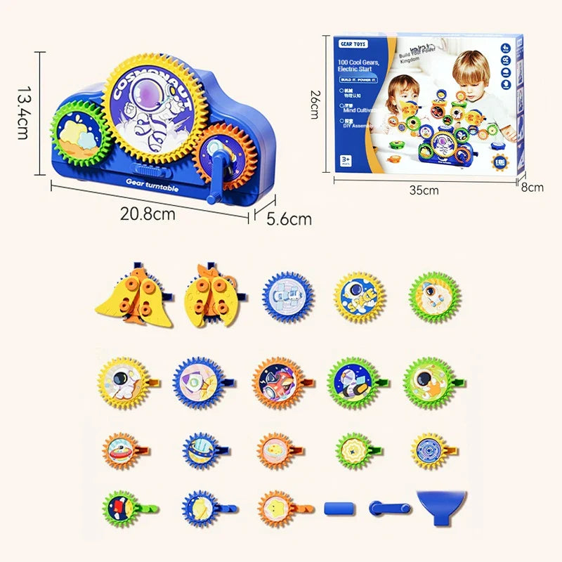 SmartGears – Lärorikt och roligt – 3D elektriskt kugghjulsspel