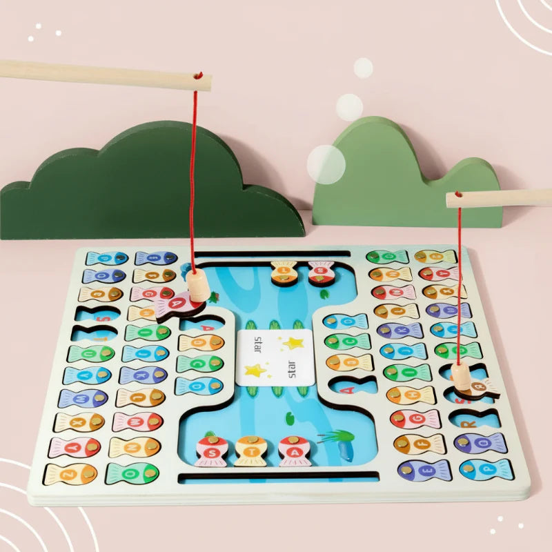 EduFish – Magnetiskt & pedagogiskt – ABC-inlärningsspel