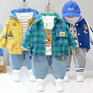 Mini Fashion™ - Småbarn & äventyr  - 3-delige Kleding Set