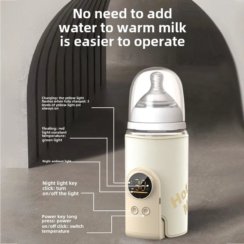 SmartBottle - Alltid varm och redo - Trådlös uppladdningsbar mjölkvärmare