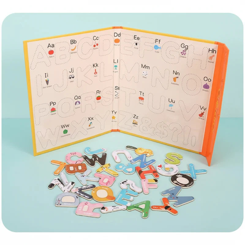 LittleSpeller – Kreativt & Lärorikt – Alfabet Pusselbok