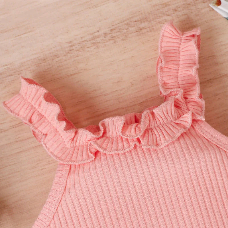 Baby Girl Summer Outfit – Sött & luftigt – Klädset för bebisar