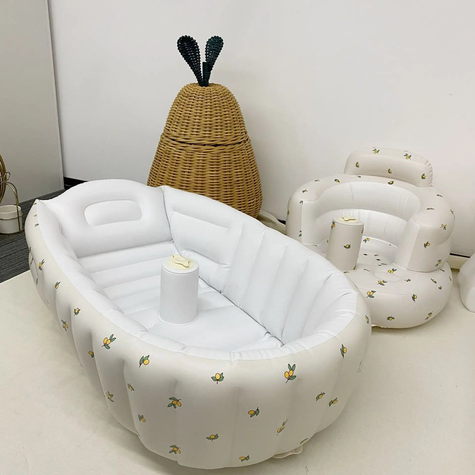 Blow Up Baby Bath™ - För små vattendjur - Uppblåsbart babybadkar