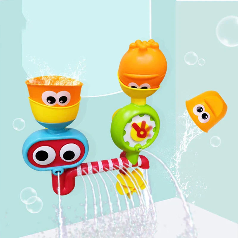 Waterwheel Fun™ – Turn & Splash Vattenlek – Badleksaker för barn