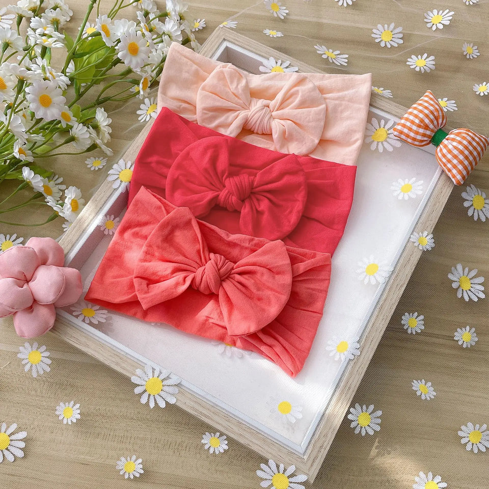 Mini Fashion – Moderiktig och mjuk – Pannband med rosett för barn