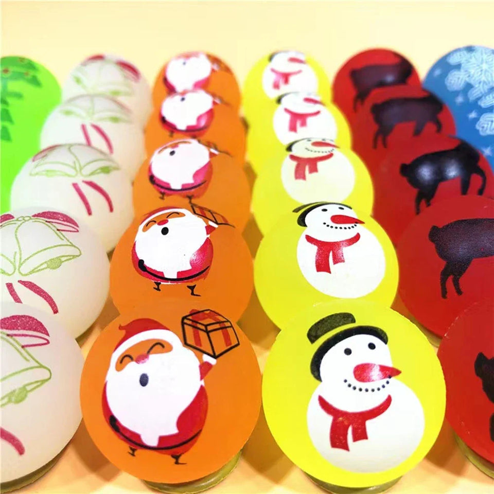 Xmas Bouncy Balls™ - En studsande jul! - Studsande bollar