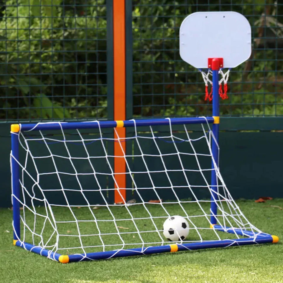 Kids Ball Games - Dubbel spelglädje – fotbolls- och basketbollsset