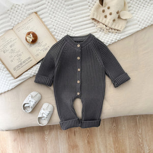 CozyCotton – Bekväm & snygg - Stickad Romper