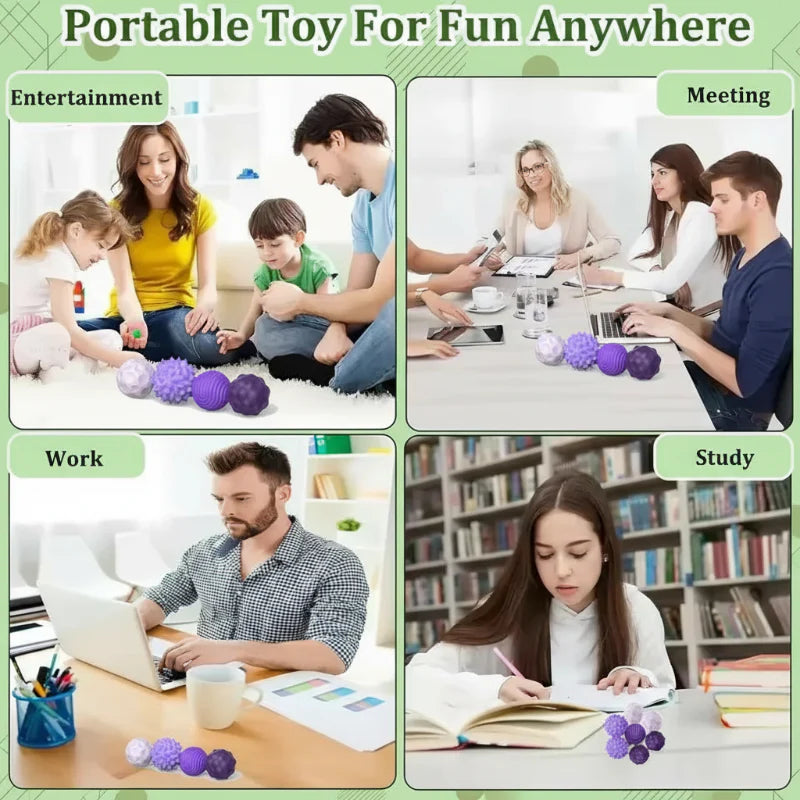 MagniFun – Lugnande & roligt – magnetiska silikonbollar