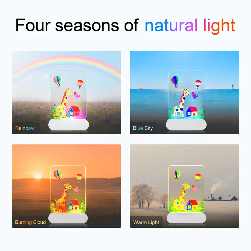 DrawingLight - Belysta fantasier – ritbord med LED