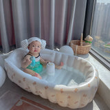 Blow Up Baby Bath™ - För små vattendjur - Uppblåsbart babybadkar