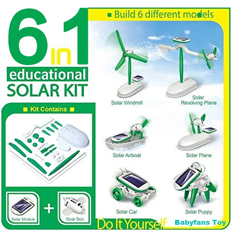 Solar Bot – Bygg & upptäck – Robotkit