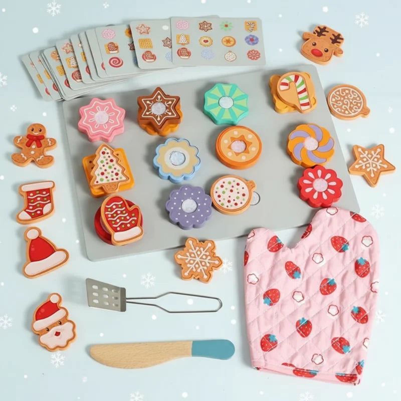 TinyKitchen – Kreativt & lekfullt – Träplattor för sortering av kakor