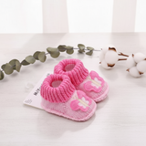 Mini Fashion – Stickade babyskor (3–6 månader)