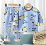 Mini Fashion™ - Cartoon Fleece-pyjamas för barn