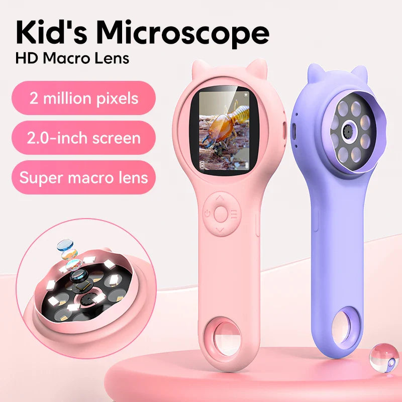 Mini Kids Microscope™ - Vetenskap under linsen - Mikroskop