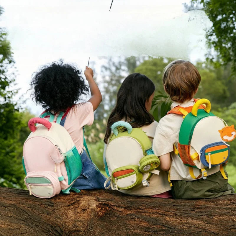 KidPack – Lätt & bekväm – Lätt skolväska med vattenflaskhållare